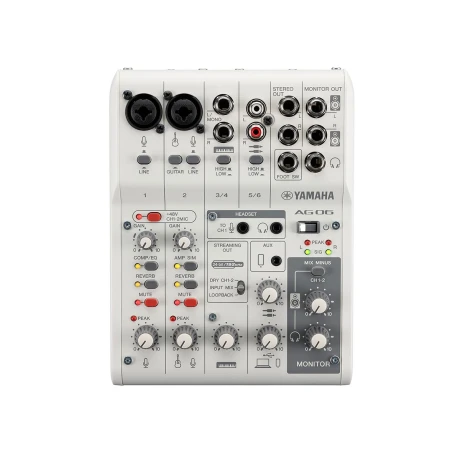CONSOLA YAMAHA AG06 MK2 CONSOLA YAMAHA AG06 MK2