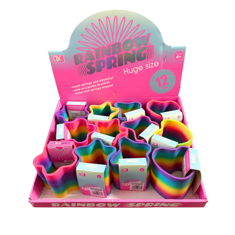 Resorte Multicolor con Formas Resorte Multicolor con Formas