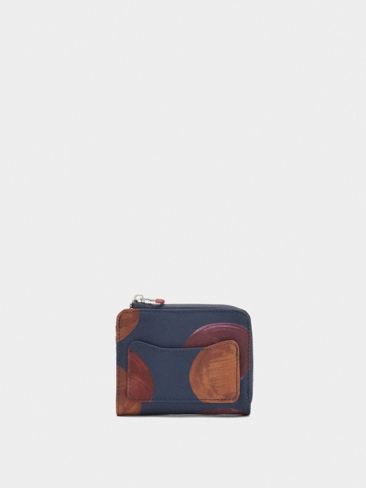 Cartera De Nylon Estampado multicolor