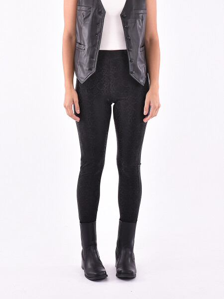 CALZA PALMA GRIS OSCURO