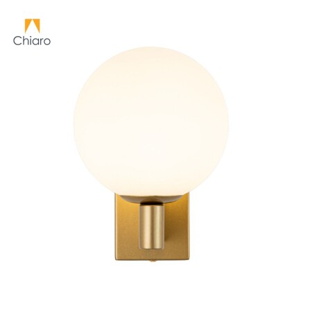 Aplique de Pared spot esfera minimalista DORADO