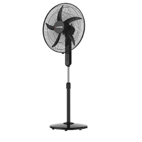 Ventilador de Pie James Vp-20 3 Velocidades NEGRO
