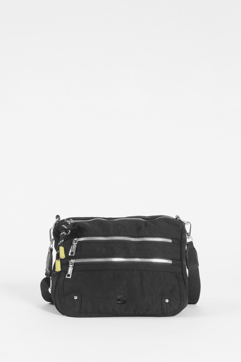 Bandolera cierres negro