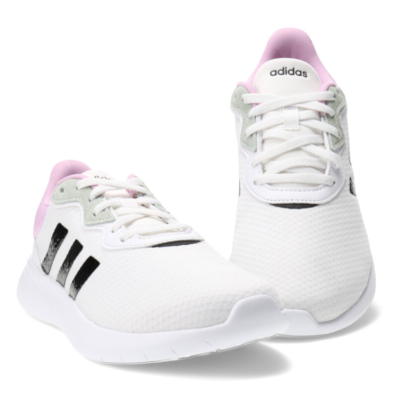 Championes de Mujer Adidas QT Racer 3.0 Blanco - Lila - Negro