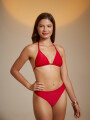 Top+bikini Twist Rojo
