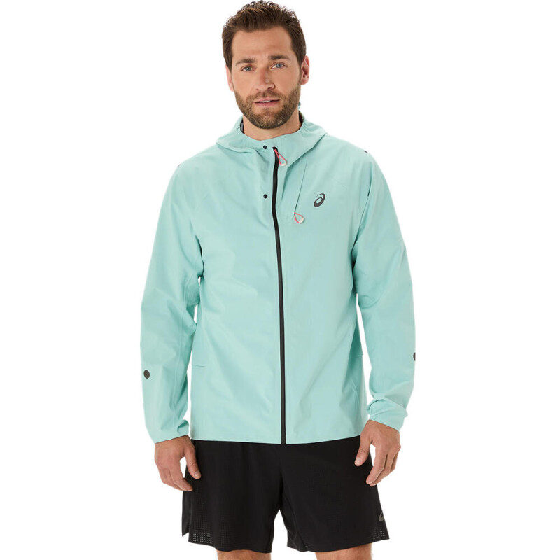 Casaca Running Metarun Waterproof Hombre Oasis Green