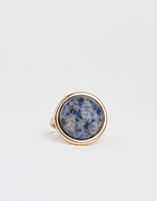 Anillos Medianos y Grandes Con piedra Anillo Mediano Con Piedra - Dorado