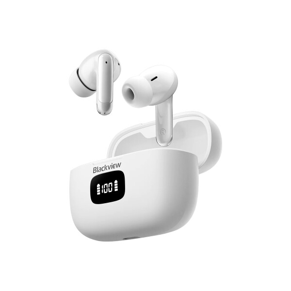Auriculares inalámbricos Blackview AirBuds 8 color blanco Auriculares Inalámbricos Blackview Airbuds 8 Color Blanco