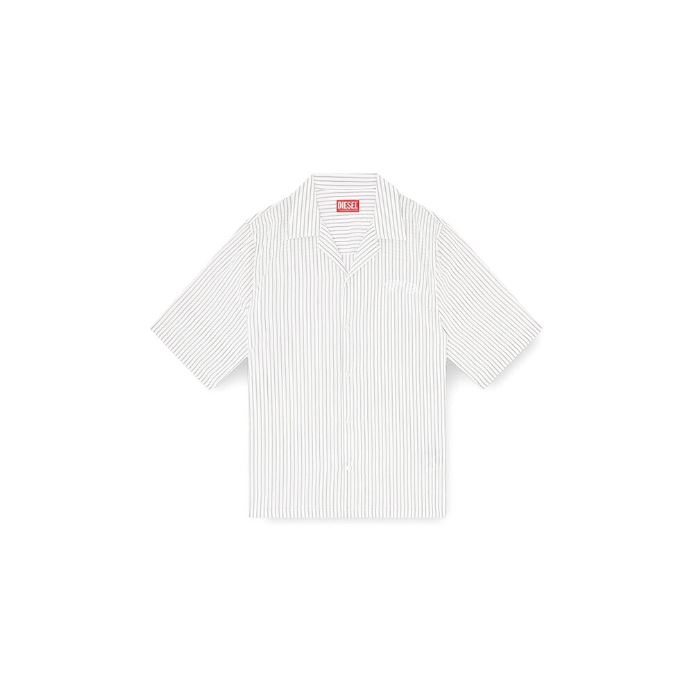 Camisa Para Hombre S-Mac-Efbv Blanco/Gris