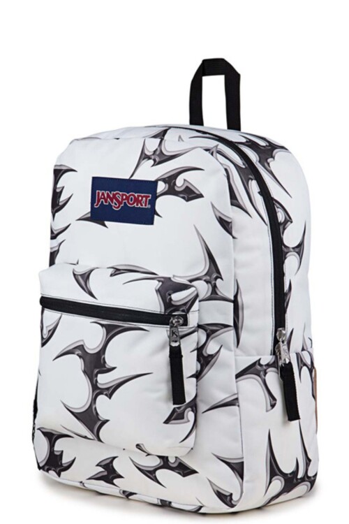MOCHILA CROSS TOWN CYBER SILVER WHITE