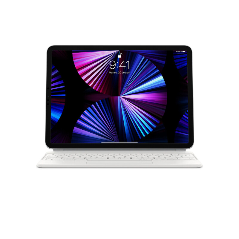 Apple Magic Keyboard MJQJ3E iPad Pro 11'' y Ipad Air Blanco Apple Magic Keyboard MJQJ3E iPad Pro 11'' y Ipad Air Blanco