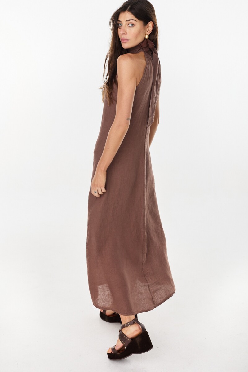 Vestido Lirio Chocolate