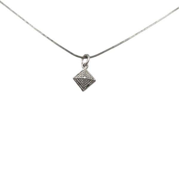 Dije Colgante Rombo-Plata 925-Sin Piedra-CP3573 sinpiedra