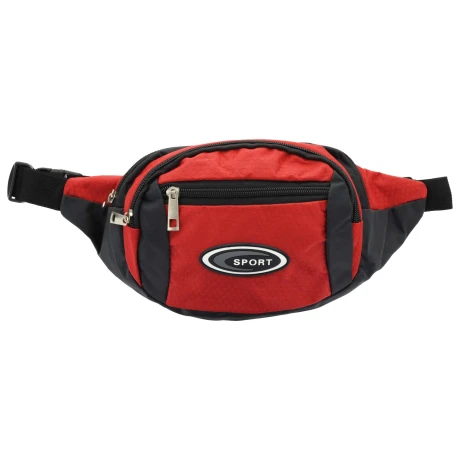 RIÑONERA LONA C/4 CIERRES SPORT 31.5X12X10.5CM 23519 RIÑONERA LONA C/4 CIERRES SPORT 31.5X12X10.5CM 23519