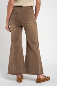 Flared Wide Leg Lavado Chocolate