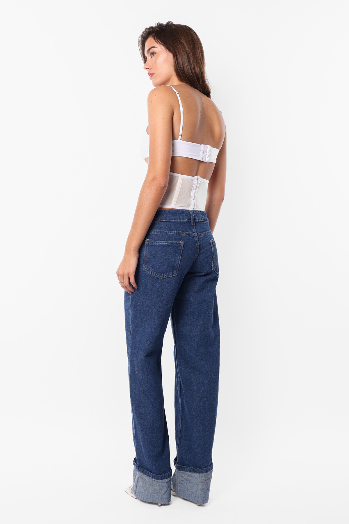 Corset Dusty Blanco
