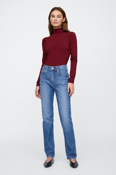 Remera Polera Puff Mujer Red Delicious