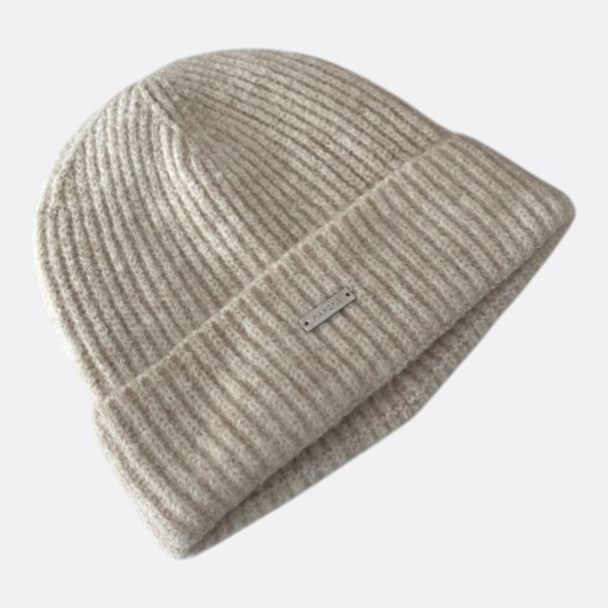 Gorro De Lana Abrigo Índigo - Blanco 