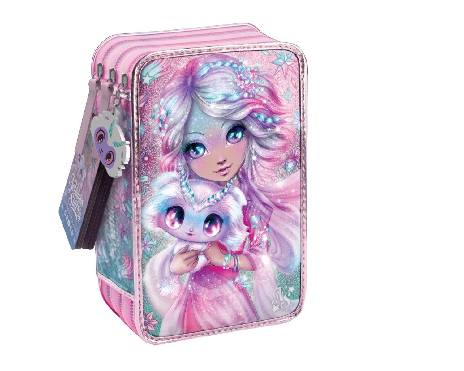 Cartuchera 3 pisos - Estrelia y Astria 