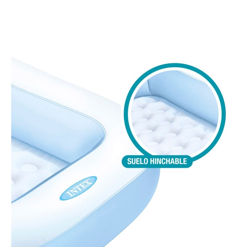 INTEX PISCINA INFLABLE RECTANGULAR PARA NIÑO 166 X 100 X 28 CMS 102 LITROS Intex Piscina Inflable Rectangular Para Niño 166 X 100 X 28 Cms 102 Litros