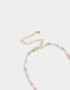 Collares Cortos Beach Collar Corto Con Mostacillas - Dorado