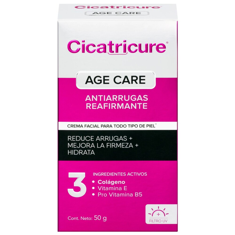 CICATRICURE AGE CARE ANTIARRUGAS REAFIRM única