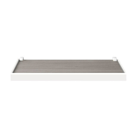 Estante duetto 4x20x60 cm cemento con borde GRIS