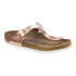 Sandalia Gizeh Soft Footbed Leather - Regular Rosa