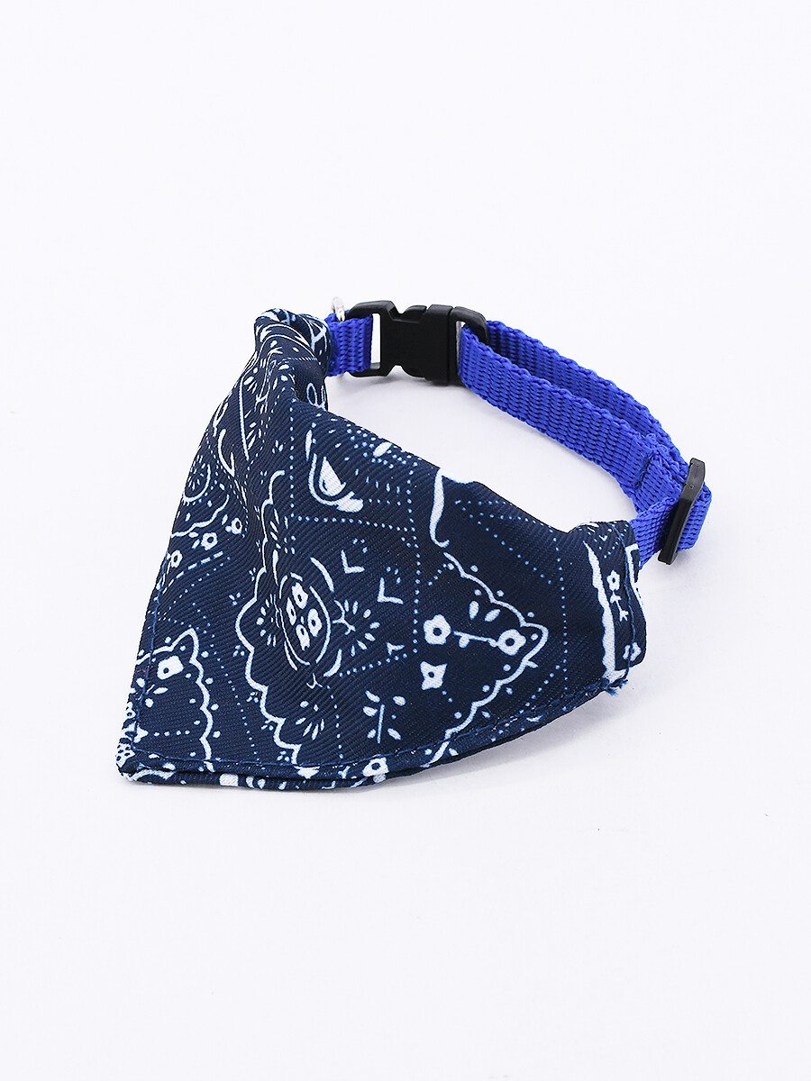 COLLAR BANDANA - AZUL 