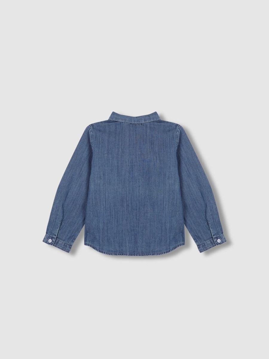Camisa Bebe Denim Denim