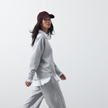 BABUCHA ALBERTA Gris Melange