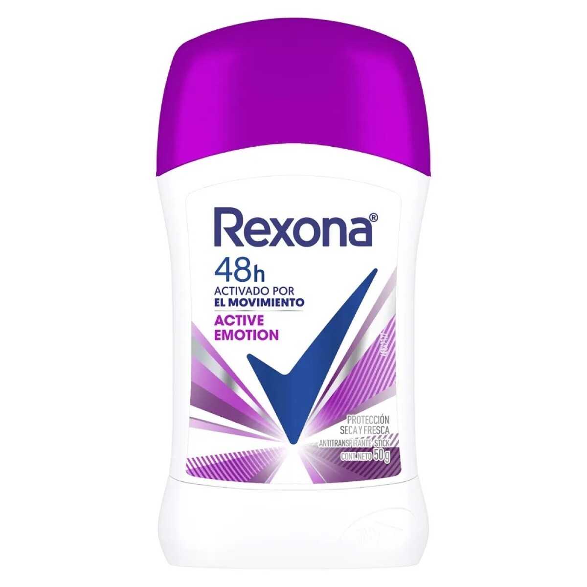 Antitranspirante en Barra Rexona Femenino Active Emotion 50 g 