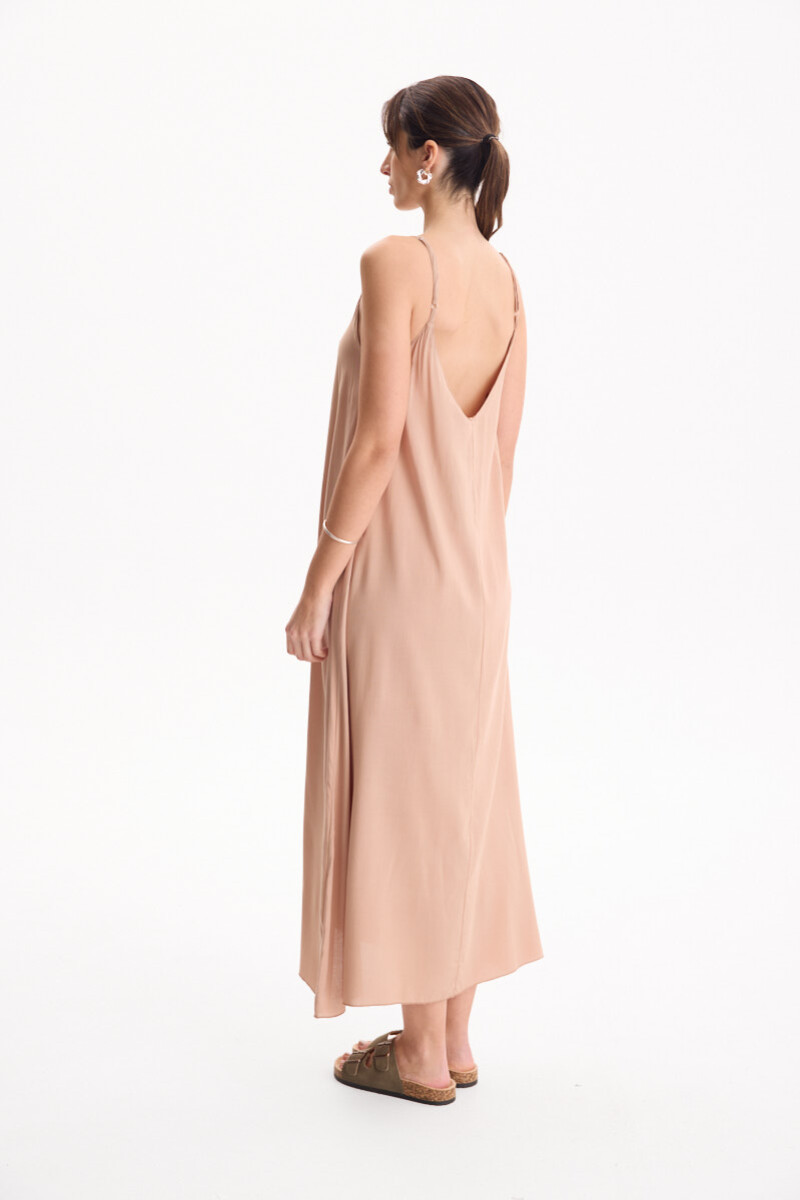 Vestido Springs Beige
