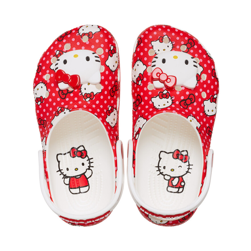 Crocs Hello Kitty Red Classic Clog K - Niños Multi