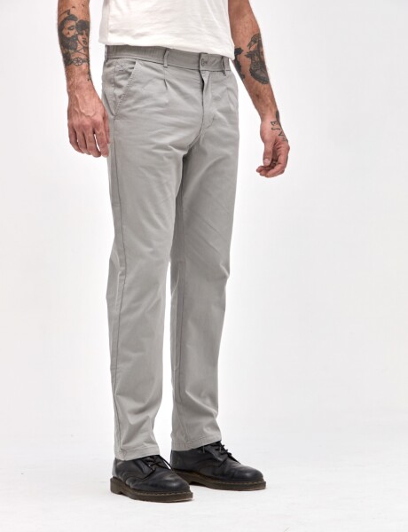 Pantalón cargo Owen I26 Gris perla