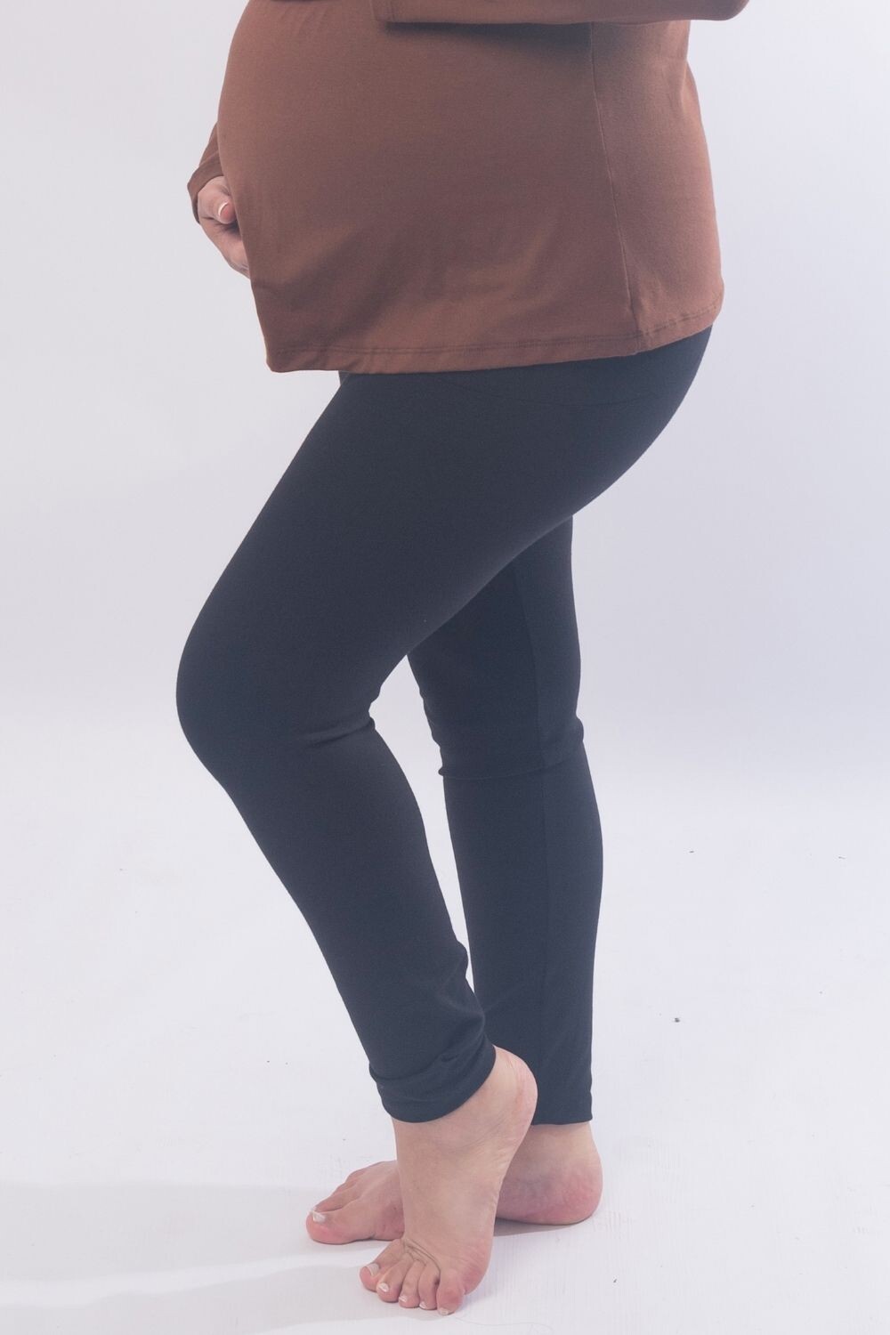 Calza Maternal Deportiva Noelia Gris