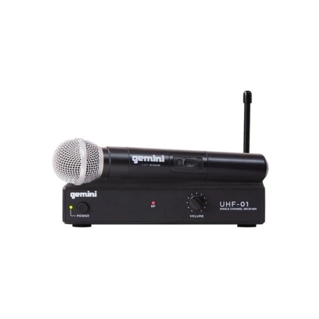 Microfono Inalambrico Gemini Uhf01mf2 Microfono Inalambrico Gemini Uhf01mf2