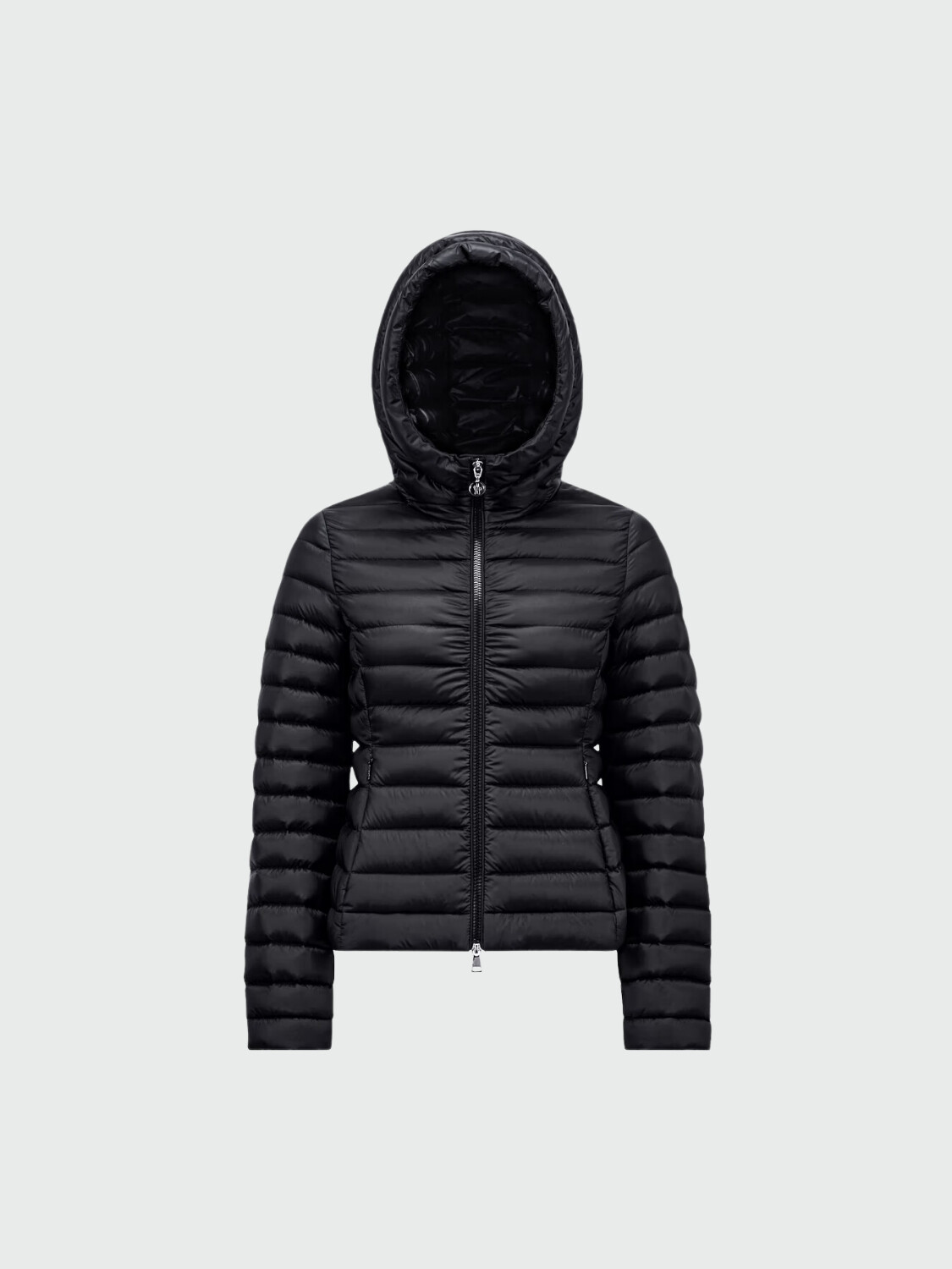 Moncler - Plumífero Corto con Capucha IGE Negro