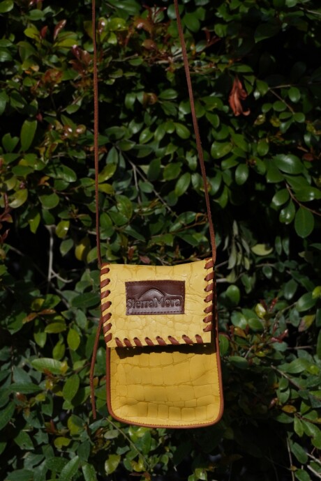 Cel Bag Crocco Amarillo