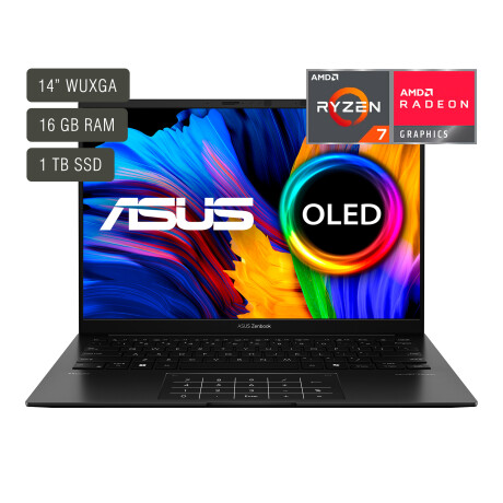 Notebook Asus Zenbook 14 Oled UM3406HA-QD015W - MIL-STD-810H. 14'' Oled 60HZ. Amd Ryzen 7 8840HS. a 001