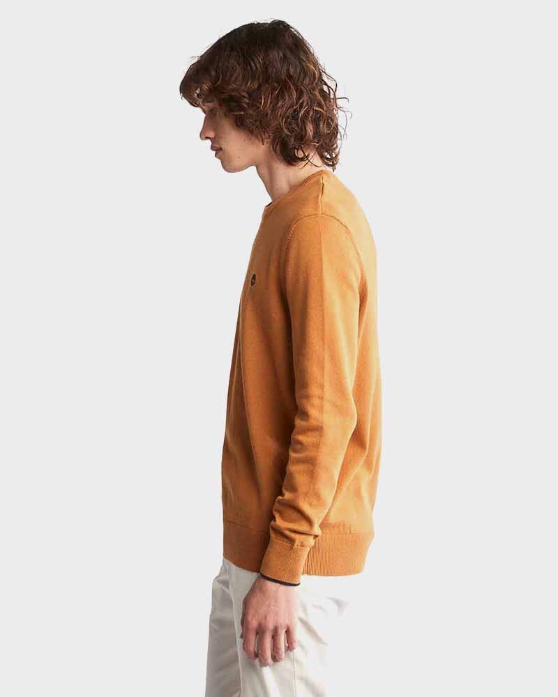 Poleron Cotton Crew Neck Hombre 3889
