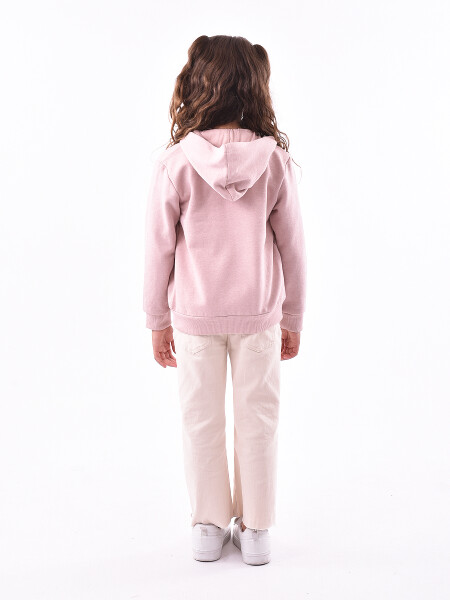 CAMPERA RAS ROSADO