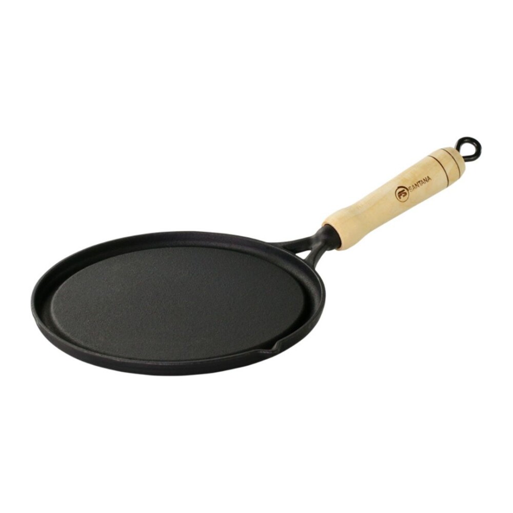 Plancha lisa hierro cabo 43.5x26x1.5 26cm SANTANA Plancha lisa hierro cabo 43.5x26x1.5 26cm SANTANA