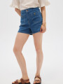 Short Tarei Azul Medio