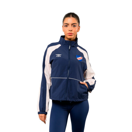 Campera de Mujer Umbro Brisa Nacional Azul - Rosado