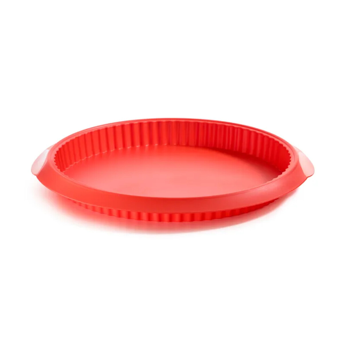 Tartera de Silicona 28 cm - Rojo 