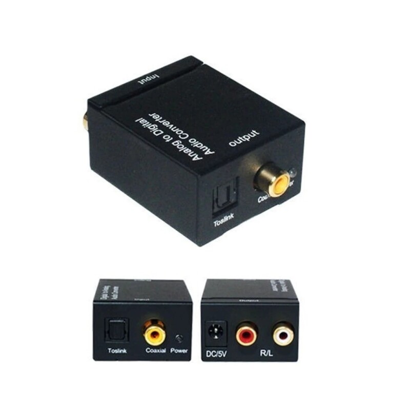 CONVERSOR DIGITAL OPTICO/RCA CONVERSOR DIGITAL OPTICO/RCA