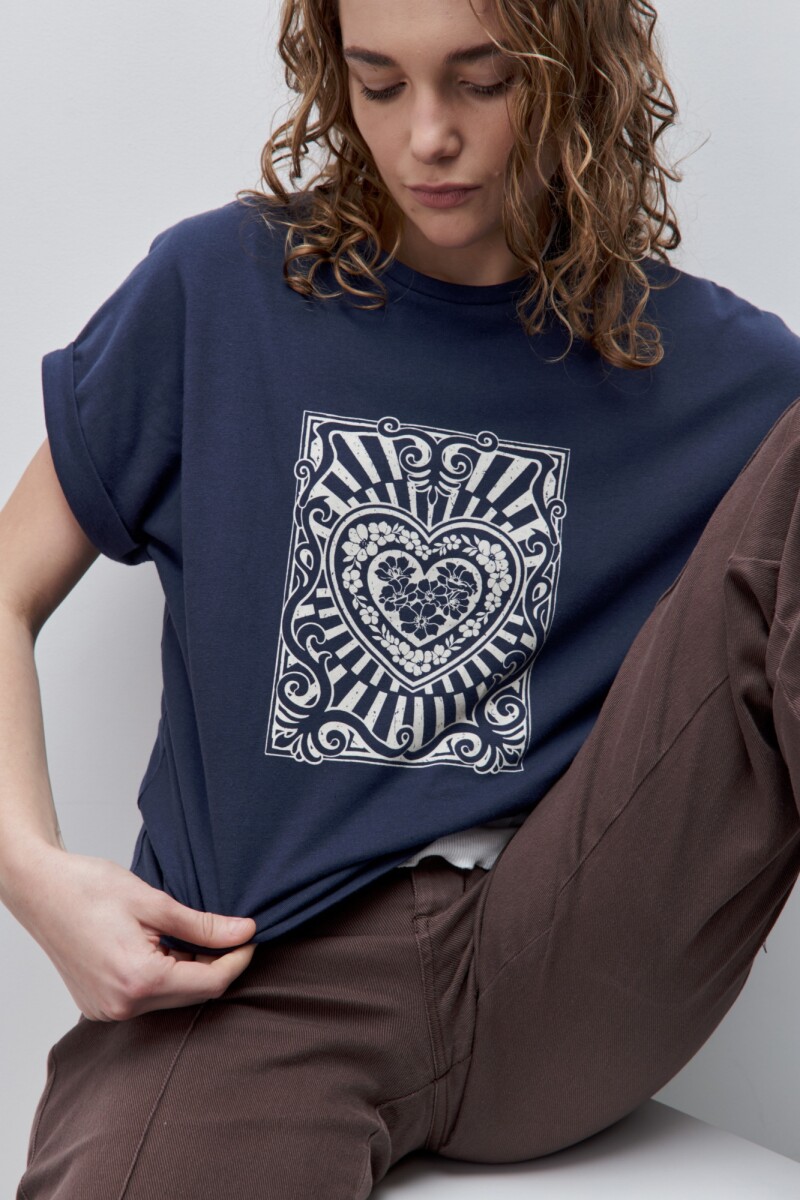 REMERA LIMBO Azul Marino