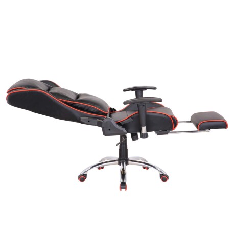 SILLA GAMER PU-Y-METAL NEGRO CONFORT D-303