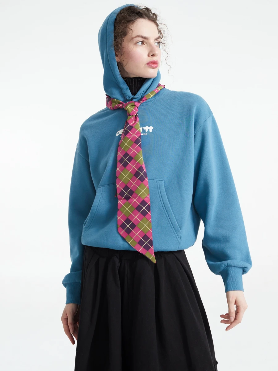 W' HOODED INK BLEED SWEAT 